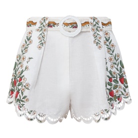 Fruit Beauty Linen Richelieu Shorts