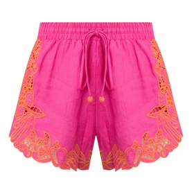 Artisanal Linen Shorts