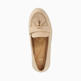 Glissade Flatform Tassel Trim Loafers