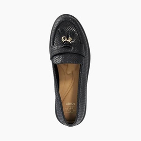 Glissade Flatform Tassel Trim Loafers