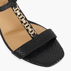 Josina Embellished T-Bar Sandals