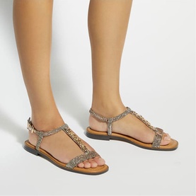 Lollipops Chain Open Toe Sandals