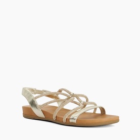 Lyrically Flat Strappy Sandals