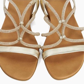 Lyrically Flat Strappy Sandals