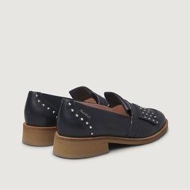 Amelia Studded Fringe Loafers
