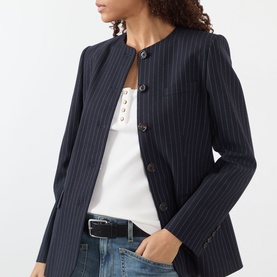Gertrude Pinstripe Jacket