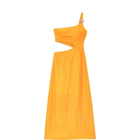 Asymmetrical Off The Shoulder Dress
