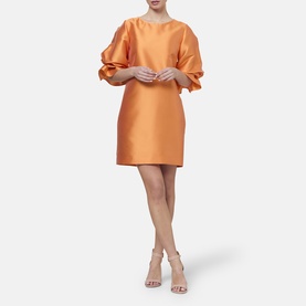 Aurora Puff-Sleeve Mini Dress