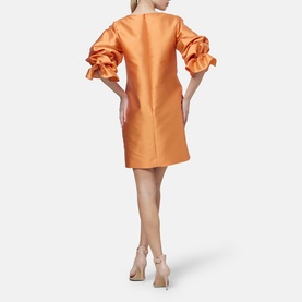 Aurora Puff-Sleeve Mini Dress
