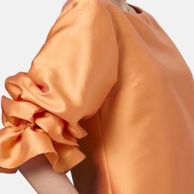 Aurora Puff-Sleeve Mini Dress