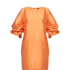 Aurora Puff-Sleeve Mini Dress