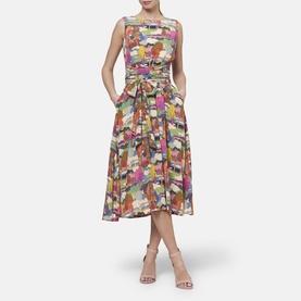 Avril Prospect Road Print Dress
