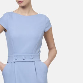 Bianca Belted Pencil Dress