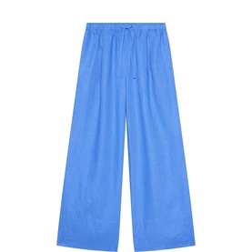 Linen Wide Leg Trousers