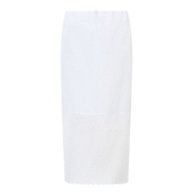 Windflower Embroidered Skirt