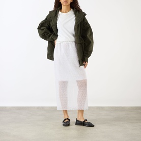 Windflower Embroidered Skirt