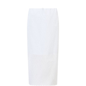 Windflower Embroidered Skirt