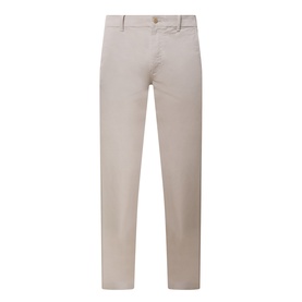 Calvin Klein Jeans 90S Straight-Leg Chinos in Vintage Khaki, mid-rise with belt loops, concealed fly, and tonal stitching