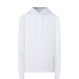 Monogram Badge Drawstring Hoodie