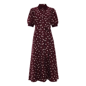Delphine Polka Dot Shirt Dress