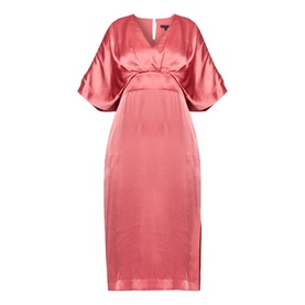 Eabha Kimono-Sleeve Flared Dress