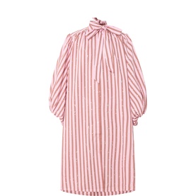 Jodianna Striped Rhinestone Dress