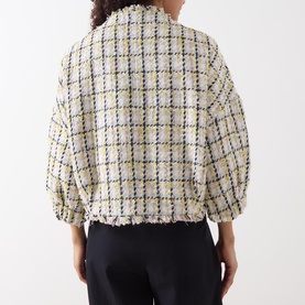 Jayden Boucl&eacute; Cropped Jacket