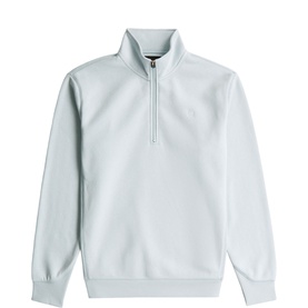 Premium Core Logo Half-Zip Sweatshirt