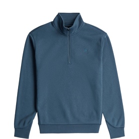 Premium Core Logo Half-Zip Sweatshirt