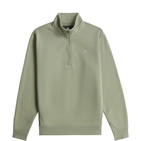 Premium Core Logo Half-Zip Sweatshirt