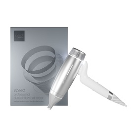 Speed Hair Dryer Silver White