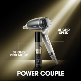 Speed Hair Dryer Silver White