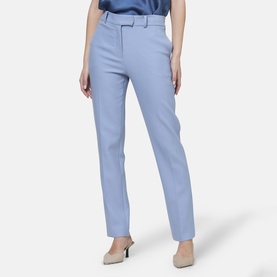 Georgiana High-Rise Slim Leg Trousers