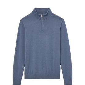 Blackhall Knitted Half-Zip Sweater