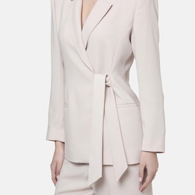 Laura Side Tie Blazer