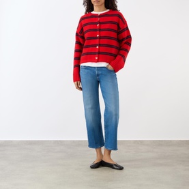 The Lil Rambler Zip Ankle Straight Leg Jeans