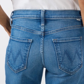 The Lil Rambler Zip Ankle Straight Leg Jeans