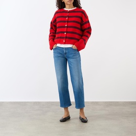 The Lil Rambler Zip Ankle Straight Leg Jeans