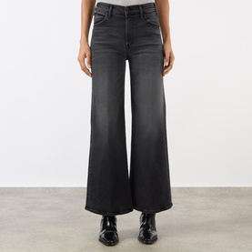 The Lil Hustler Roller High-Rise Wide Leg Jeans