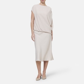 Peyton Bias Cut Flared Skirt