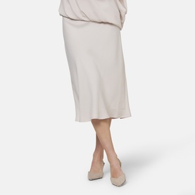 Peyton Bias Cut Flared Skirt