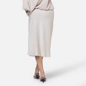 Peyton Bias Cut Flared Skirt