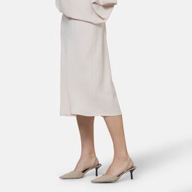 Peyton Bias Cut Flared Skirt