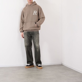 Western Initial Logo Hoodie