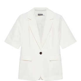 Linen Single Breasted Blazer
