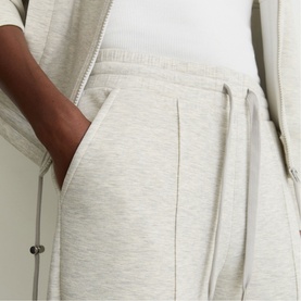 Jemma Interlock Wide Leg Sweat Pants