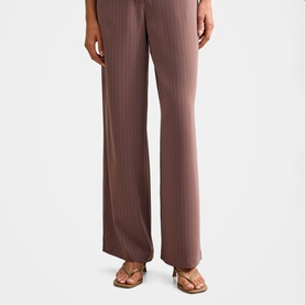 Willow Pinstripe Wide Leg Trousers