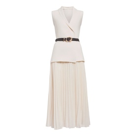 Bianca Blazer Pleated Dress
