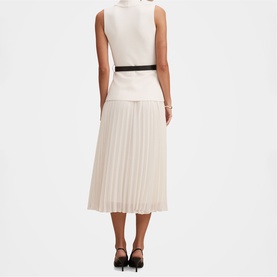 Bianca Blazer Pleated Dress