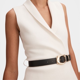 Bianca Blazer Pleated Dress